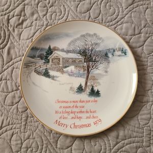 Commemorative Edition Plate by Robert Laessig 1979